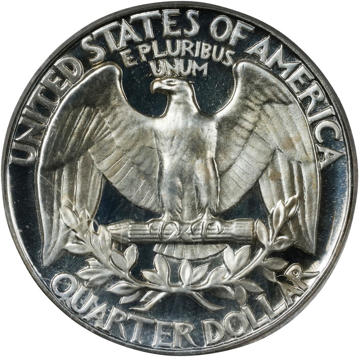 1961 25c PR DCAM PR69 DCAM thumbnail 2