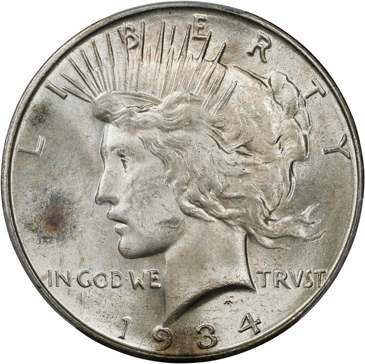 Image for 1934-D $1  DDO, Micro D, VAM-4 MS63