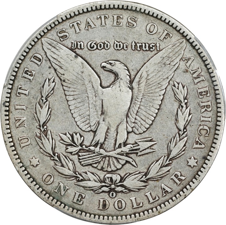 1888-O $1  Hot Lips, VAM-4 F12 CAC thumbnail 2