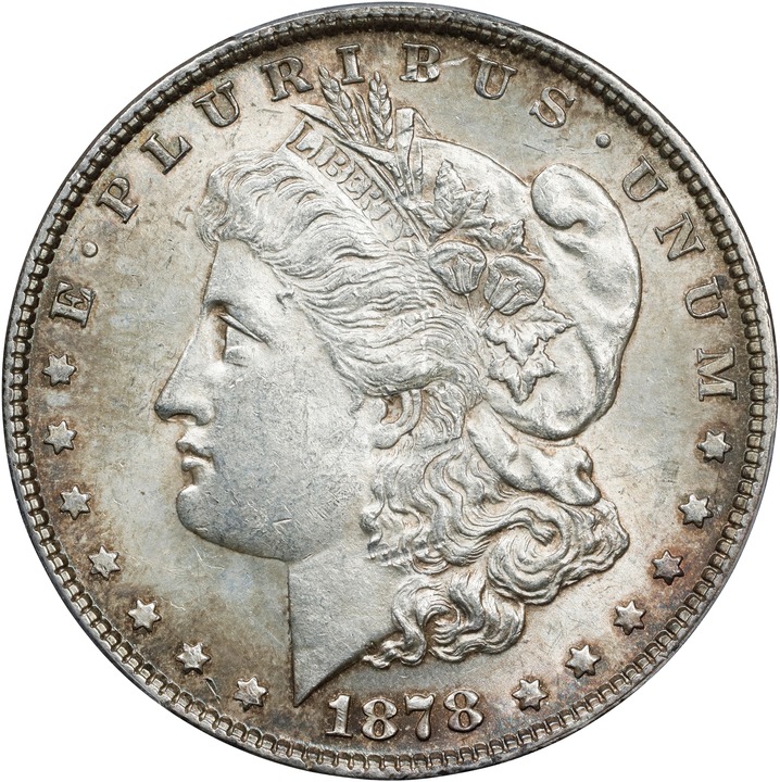 1878 7/8TF $1  Weak, 7/4, Doubled Legs, VAM-33 XF45 thumbnail 5