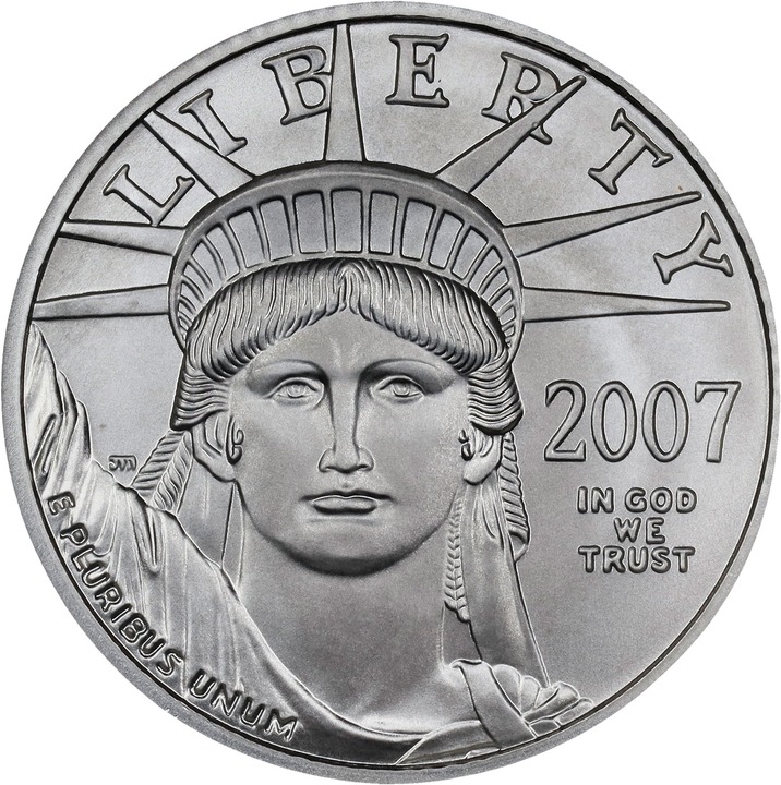 2007-W $25  Platinum Eagle, Burnished MS67 thumbnail 10