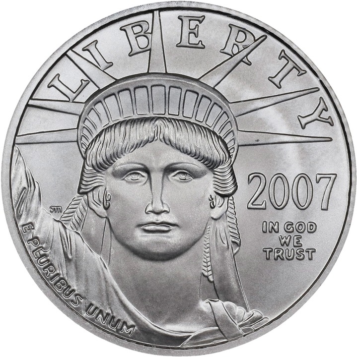 2007-W $25  Platinum Eagle, Burnished MS67 thumbnail 12