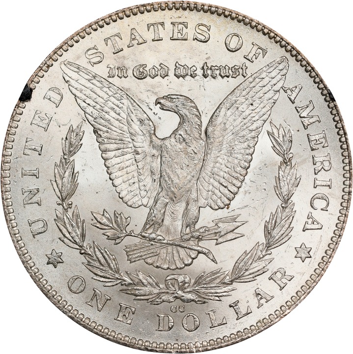 1880/79-CC $1  Reverse of 1878, GSA Hoard, Hard package MS63 thumbnail 4