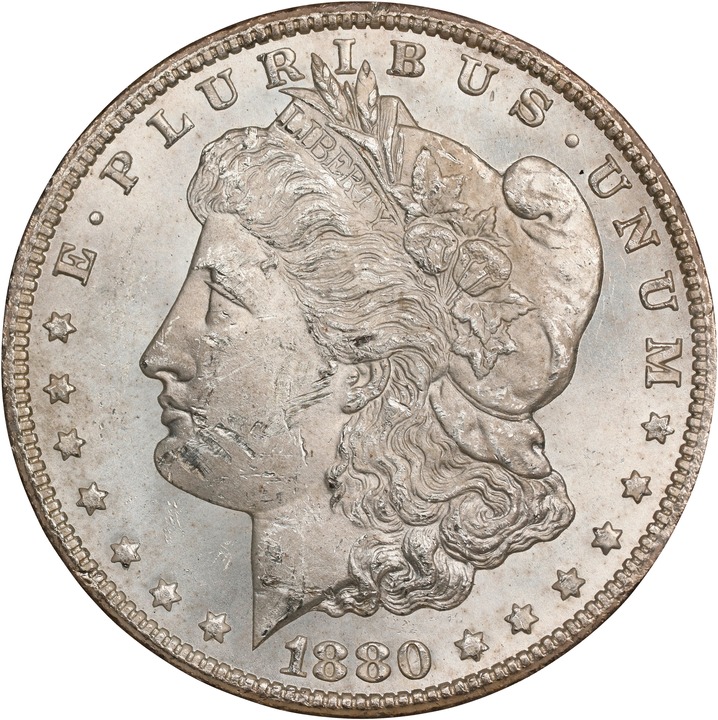 Image for 1880/79-CC $1  Reverse of 1878, GSA Hoard, Hard package MS61