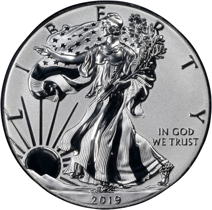 2019-S $1  Silver Eagle, Enhanced Reverse Proof PR70 thumbnail 11
