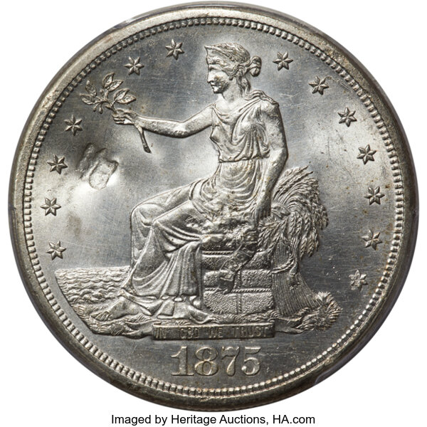 1875-S/CC Trade$ OMM, Chopmarked, FS-501 MS thumbnail 2