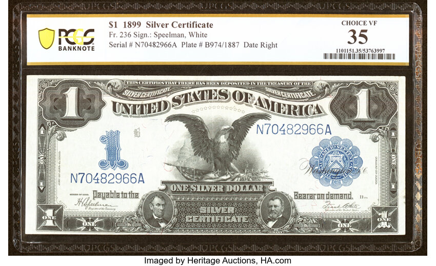 1899 $1  (Fr. 236) thumbnail 2
