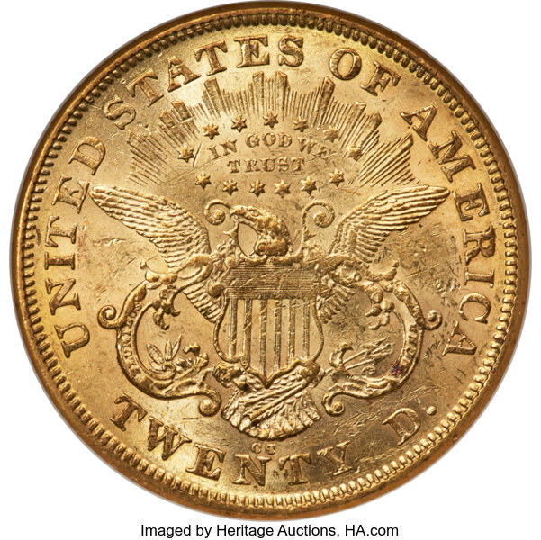 1872-CC $20  MS thumbnail 20