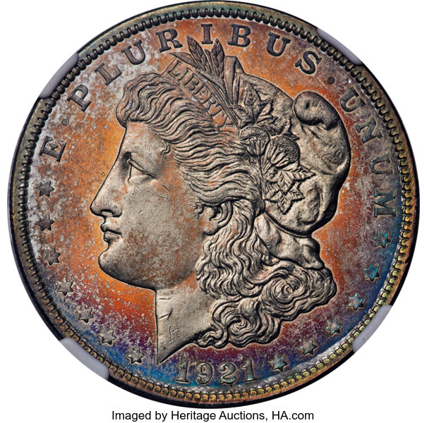 1921 $1  Zerbe Special Strike SP thumbnail 3