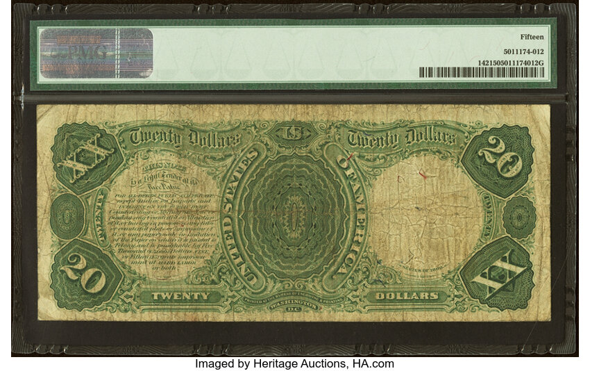 1880 $20  (Fr. 142) thumbnail 3