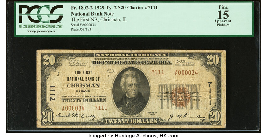 1929 $20  Type 2 (Fr. 1802-2) thumbnail 13