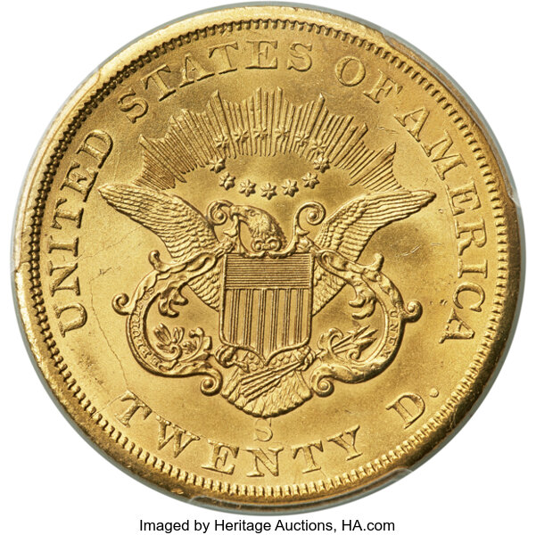 1854-S $20  MS thumbnail 18