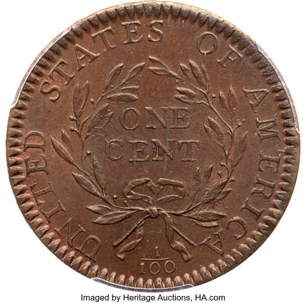 1794 1c Head of 1794, S-21  MS BN thumbnail 6
