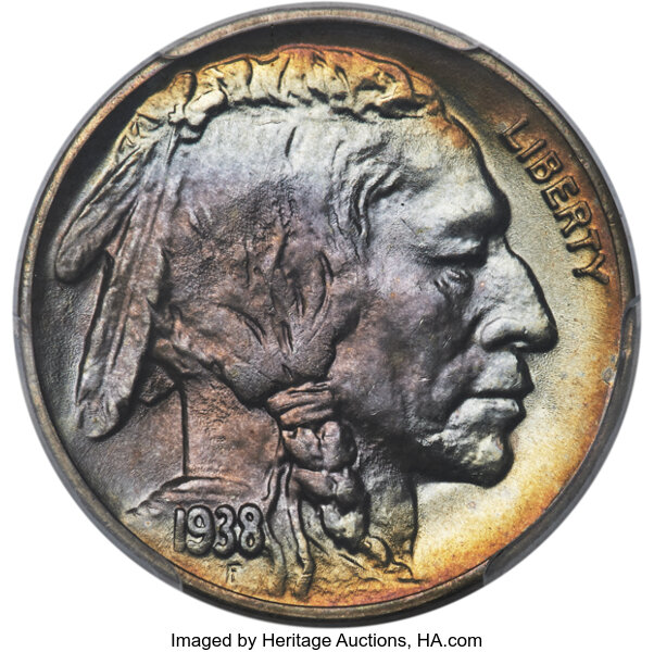1938-D 5c Buffalo MS thumbnail 5
