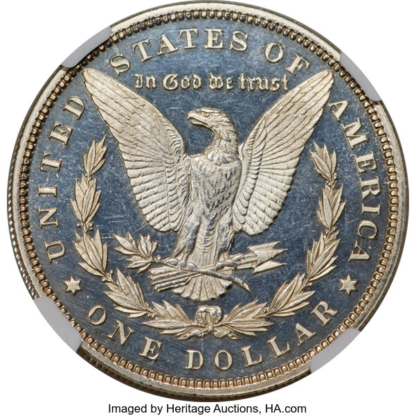 Morgan Dollar $1  1878-1921 PR CAM [Type] PR65 CAM thumbnail 4