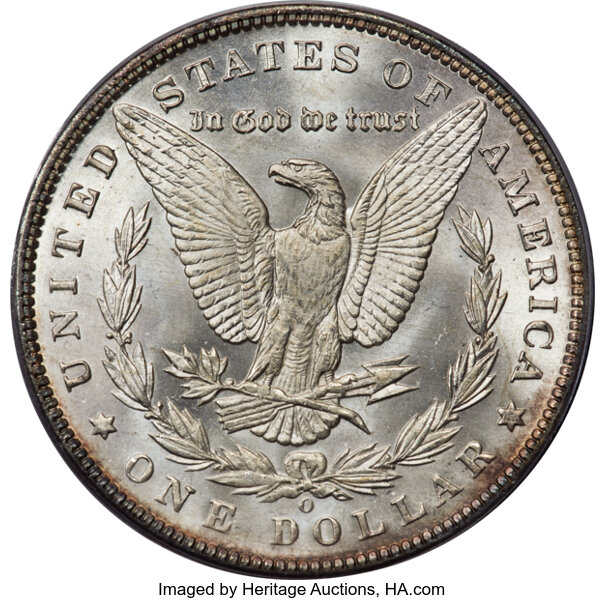 1893-O $1 MS60 thumbnail 14