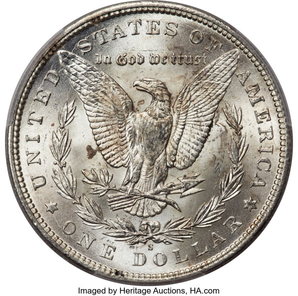 1896-S $1 MS60 thumbnail 4