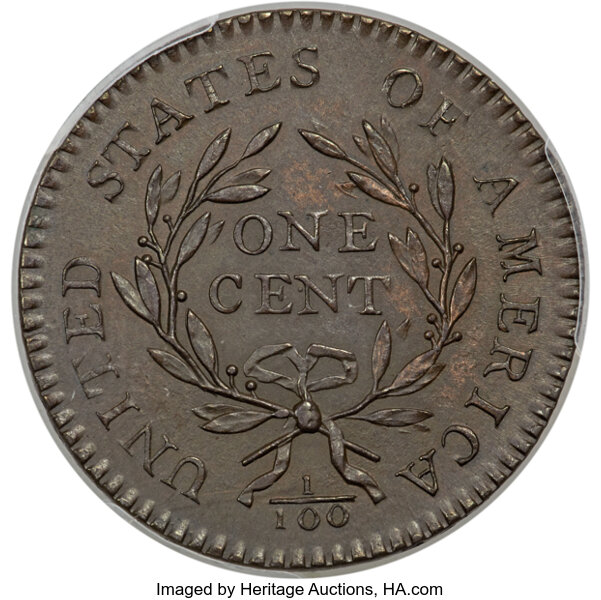1794 1c Head of 1794, S-31  MS BN thumbnail 6