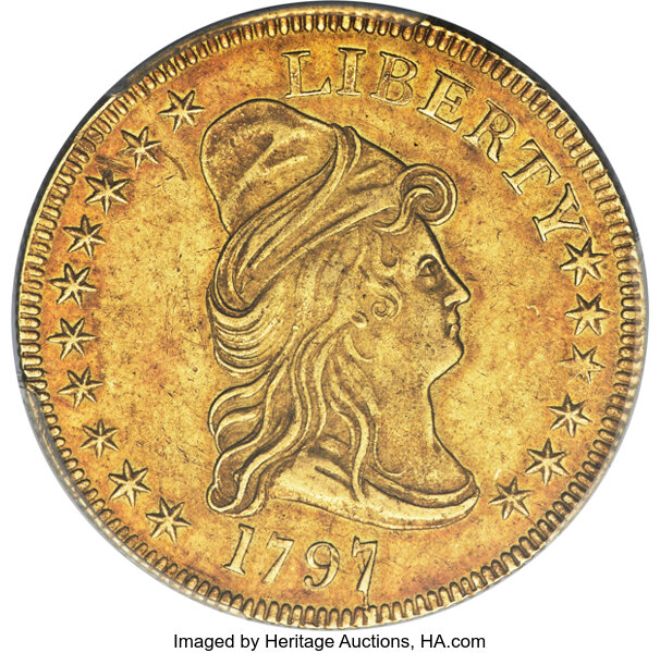 1797 $10  Large Eagle, BD-3 MS thumbnail 2