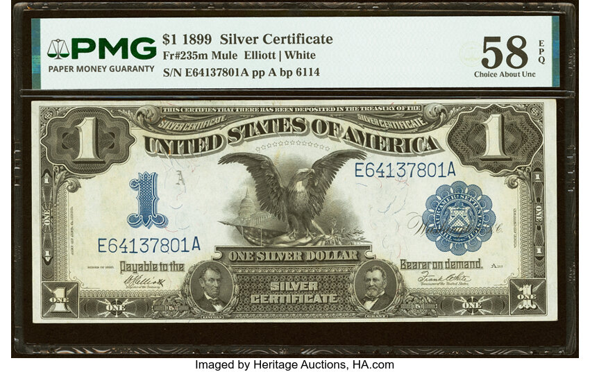 1899 $1  (Fr. 235) thumbnail 3