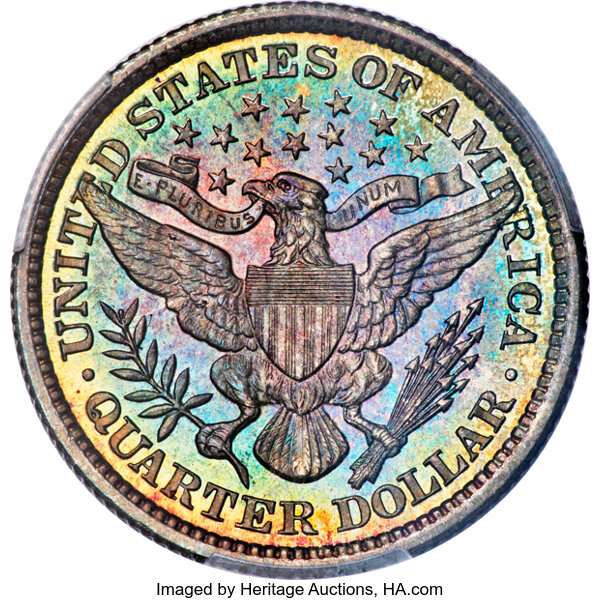 1899 25c MS67 CAC thumbnail 4