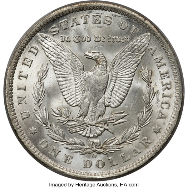 1896-O $1 MS63 CAC thumbnail 4