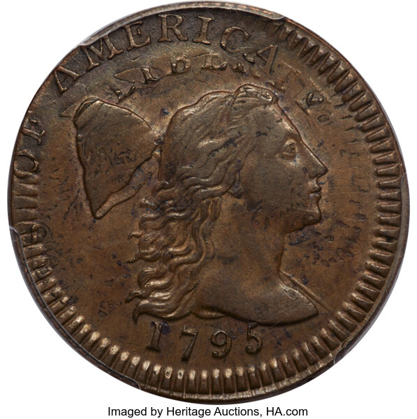 1795 1c Lettered Edge, S-76a  MS BN thumbnail 2