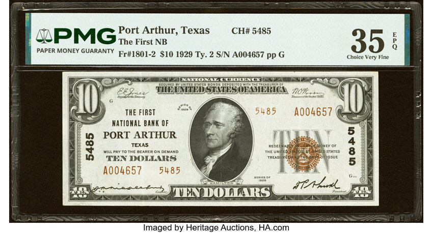 1929 $10  Type 2 (Fr. 1801-2) thumbnail 18