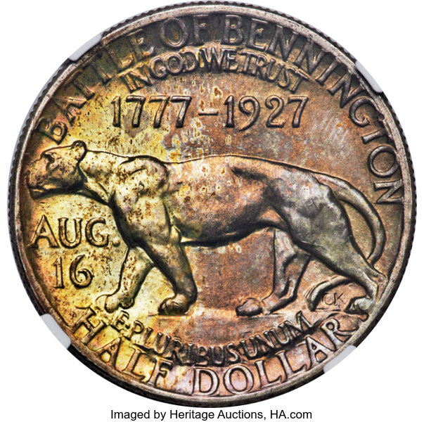 1927 50c Vermont MS67 thumbnail 4