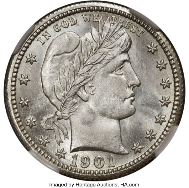 1901-S 25c MS thumbnail 3