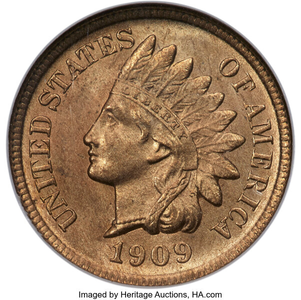 1909-S 1c Indian MS RD thumbnail 3