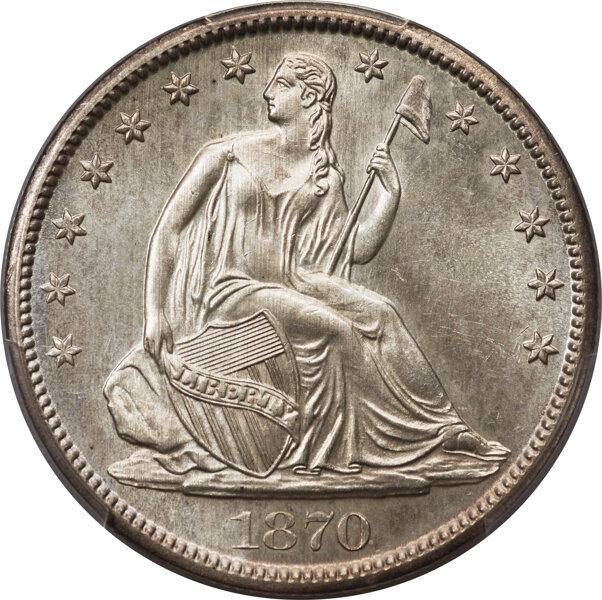 1870-S 50c MS thumbnail 5