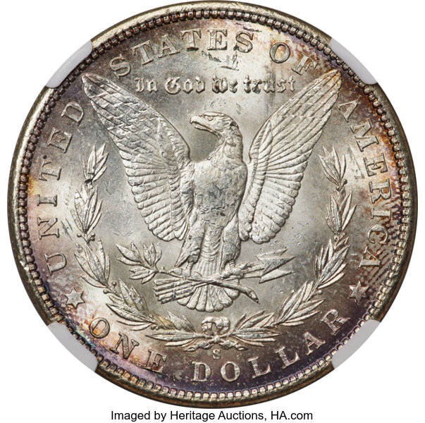 1901-S $1 MS66 CAC thumbnail 2