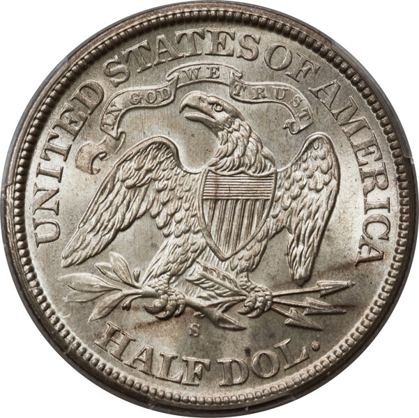 1870-S 50c MS65 thumbnail 2