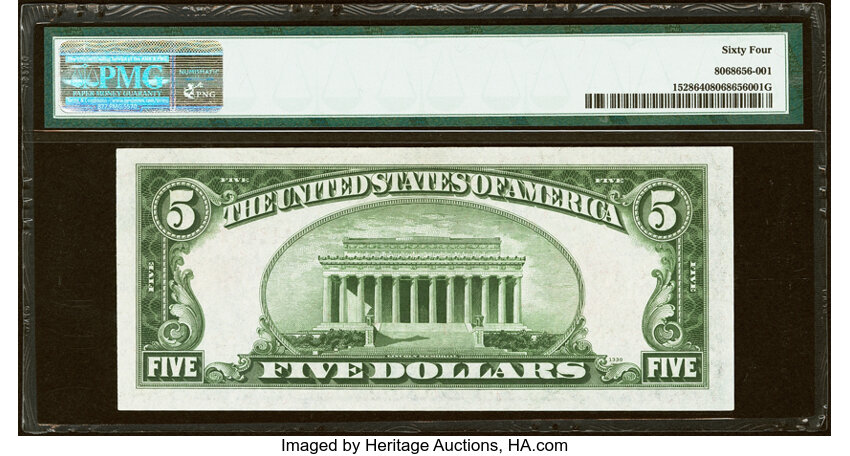 1928C $5  (Fr. 1528) thumbnail 8