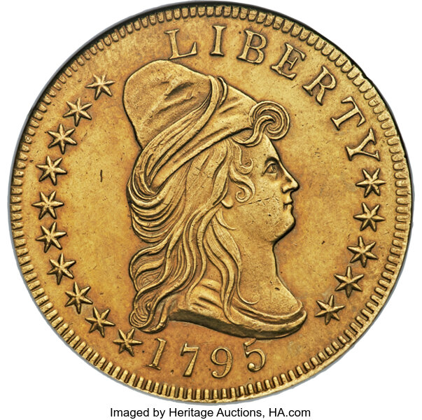 1795 $10  13 Leaves, BD-2 MS thumbnail 3