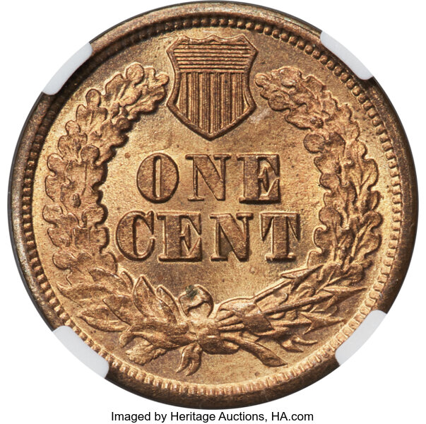 1864 1c L on Ribbon MS RD thumbnail 16