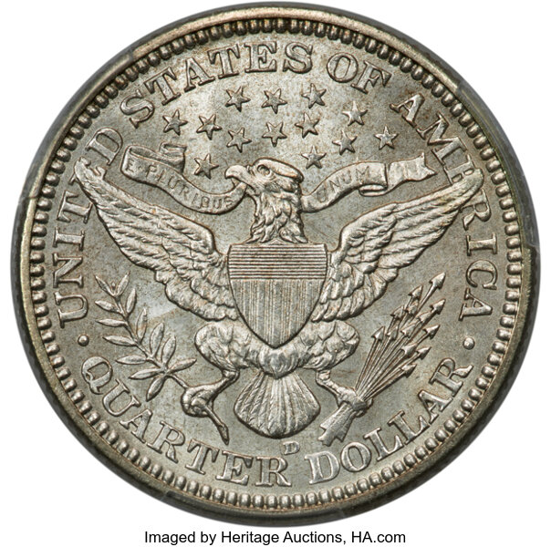 1911-D 25c MS66 thumbnail 2
