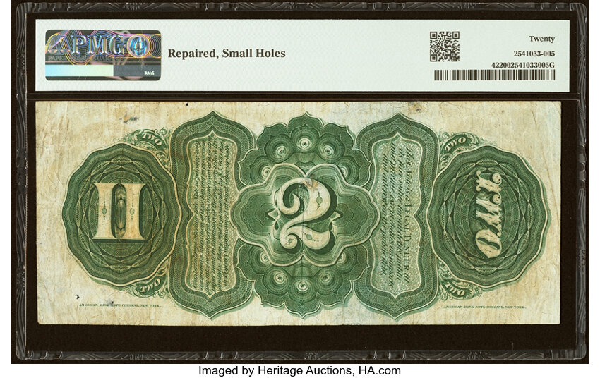 1869 $2  (Fr. 42) thumbnail 17