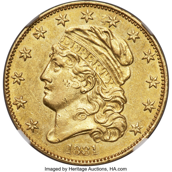 1831 $5  Large 5D, BD-2 MS thumbnail 2