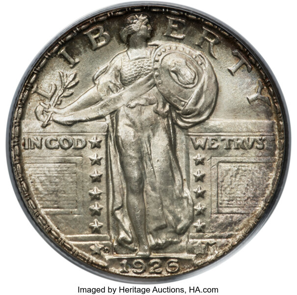 1926-D 25c MS FH thumbnail 2
