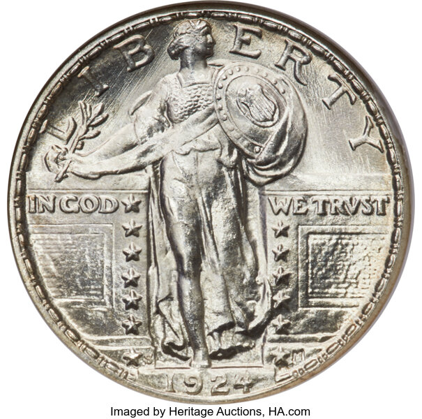 1924-S 25c MS thumbnail 2