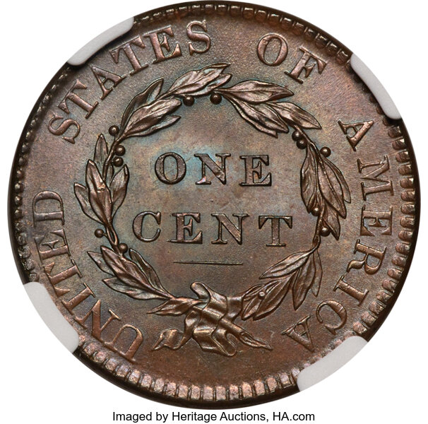 1820 1c Large Date, N-13 MS BN thumbnail 20