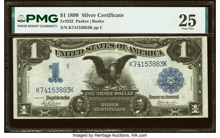 1899 $1  (Fr. 232) thumbnail 2