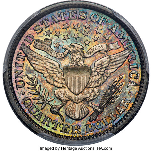 1898 25c MS67 CAC thumbnail 2