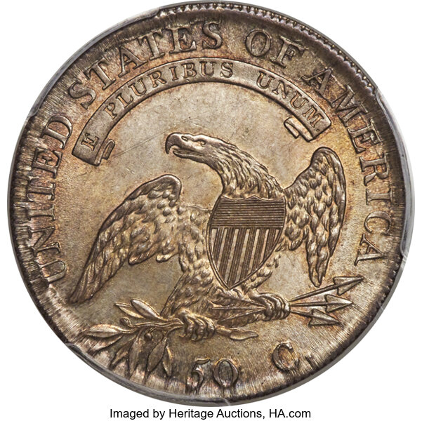 1808/7 50c Overdate, O-101 MS thumbnail 17
