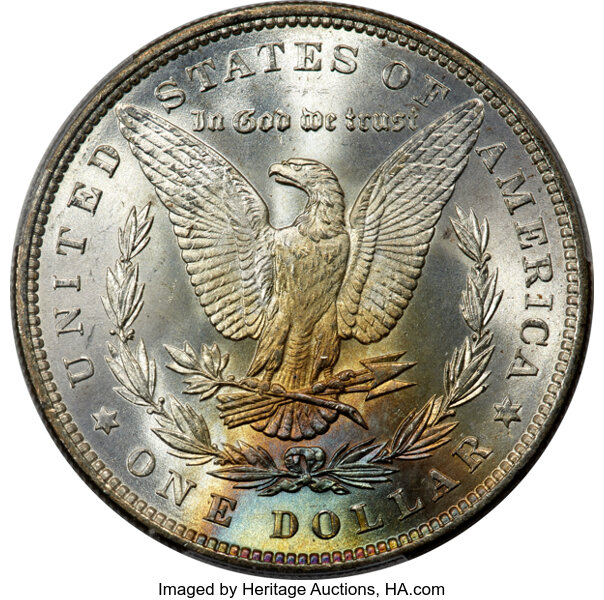 1883 $1 MS67 CAC thumbnail 2