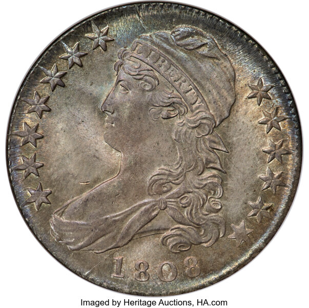1808 50c O-106a MS thumbnail 2