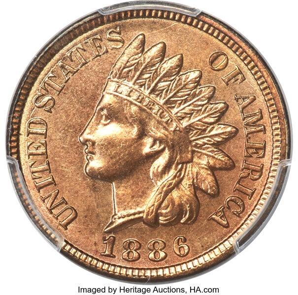 1886 1c Type 2 MS RD thumbnail 3