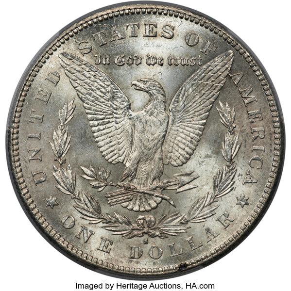 1879-S $1  Reverse of 1878, VAM-35 MS thumbnail 3